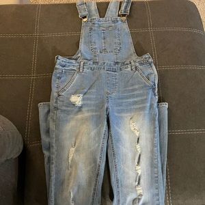 Women’s jean overalls